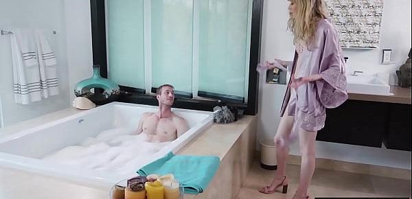  Sexy lesbians shared guys big hard cock after massage
